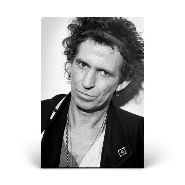 Keith Richards Portrait - 1992 — Woodstock Artist Collective